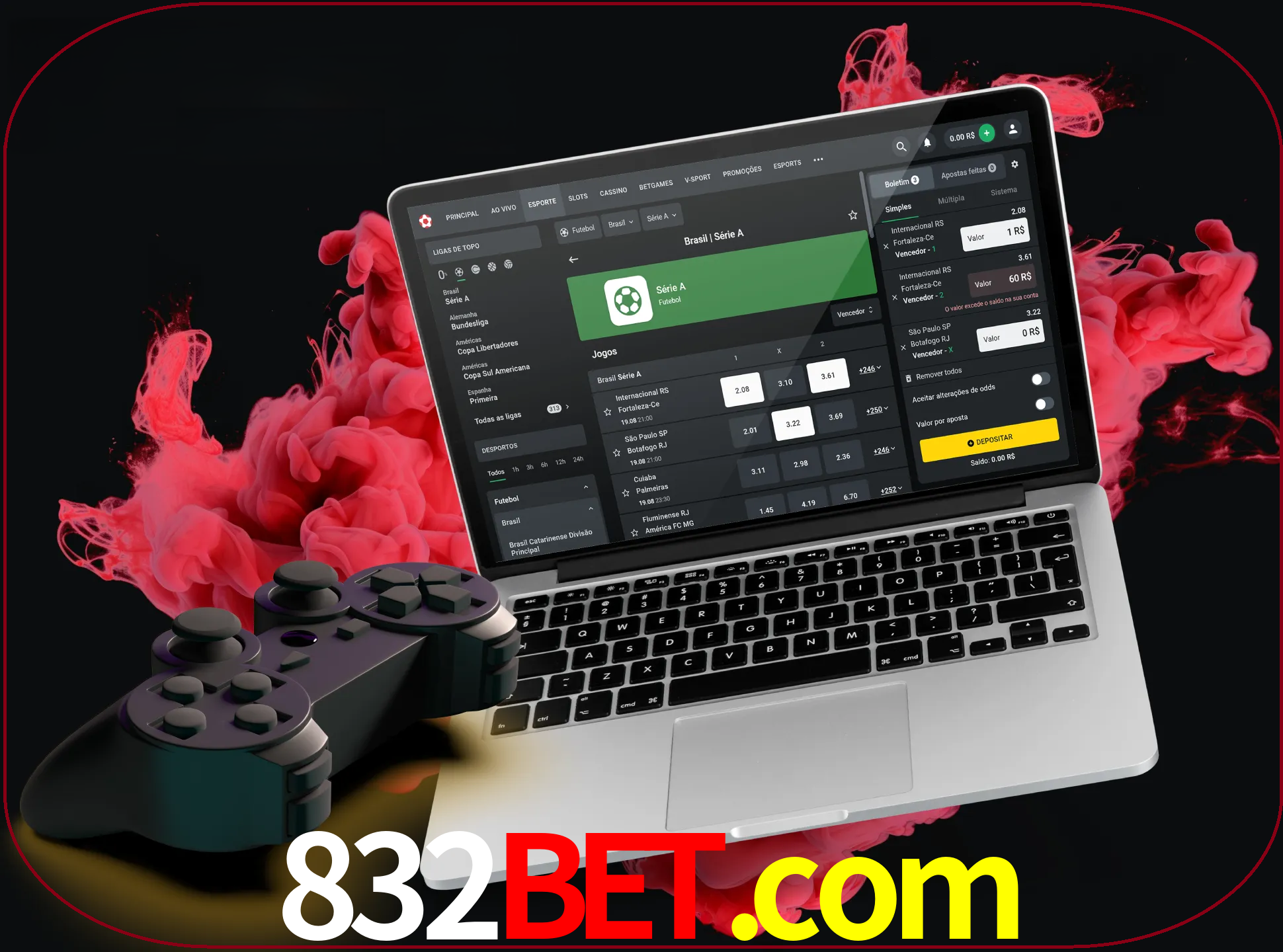 Visite a secção especial de jogos de vídeo em 832bet para descobrir em que jogos pode apostar e ganhar muito dinheiro.